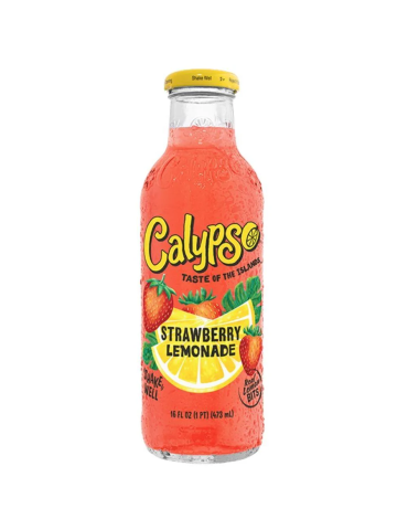 Strawberry Lemonade 473 ml. Calypso