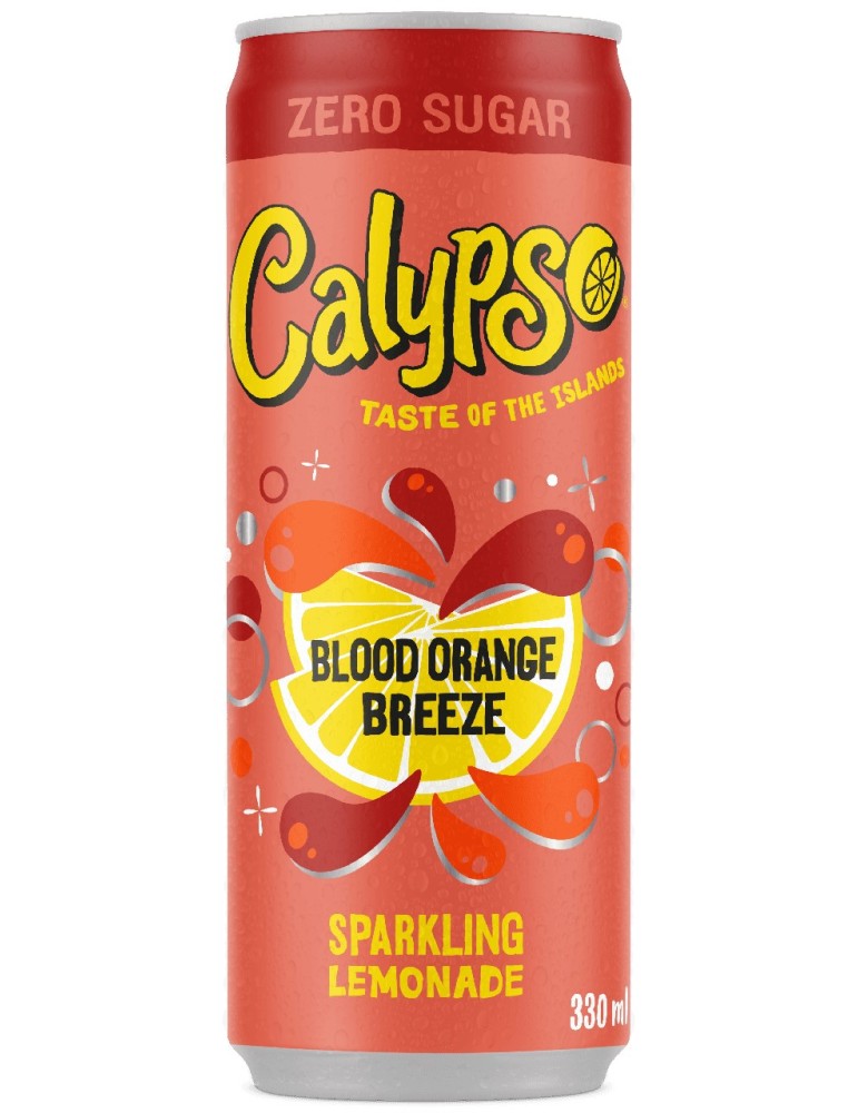 Calypso Blood orange breeze sparkling lemonade 330 ml