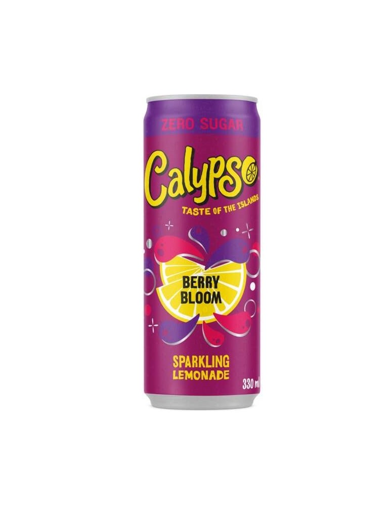 Berry Bloom Sparkling Lemonade 330 ml. Calypso