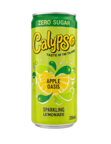 Apple Oasis Sparkling Lemonade 330 ml. Calypso