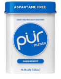Mints Peppermint, 30 g Tin. PUR Gum