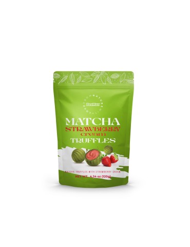 Matcha Fresa Truffles 120 g. Bee Max Dubái