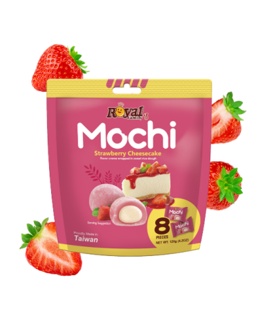 Mochi Strawberry Cheese Cake 120 g. Royal Family