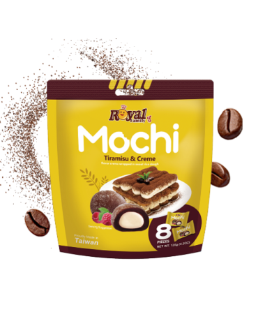 Mochi Tiramisu & Creme 120 g. Royal Family