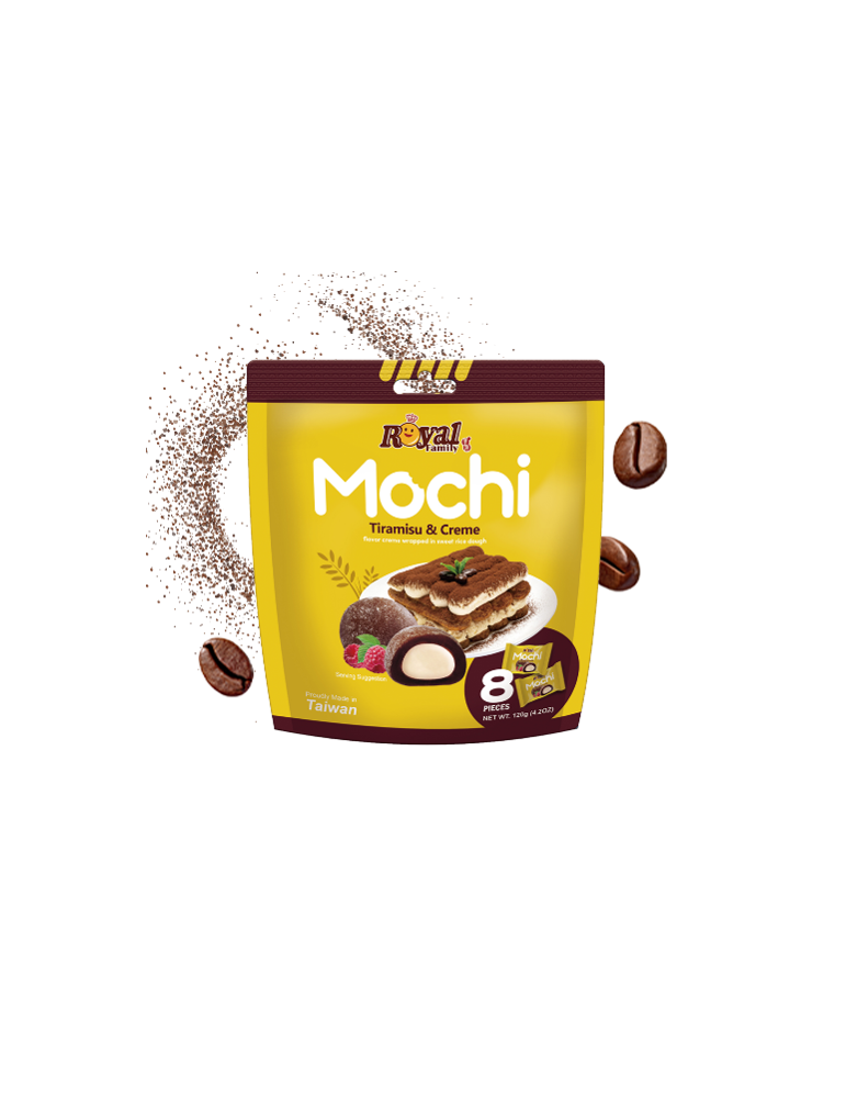 Mochi Tiramisu & Creme 120 g. Royal Family