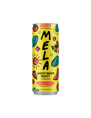 Watermelon Water Pineapple 330 ml. Mela Water