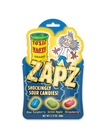 Zapz Foil Pack 60 g. Toxic Waste