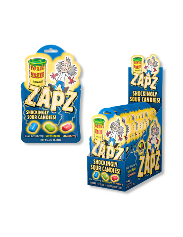 Zapz Foil Pack 60 g. Toxic Waste