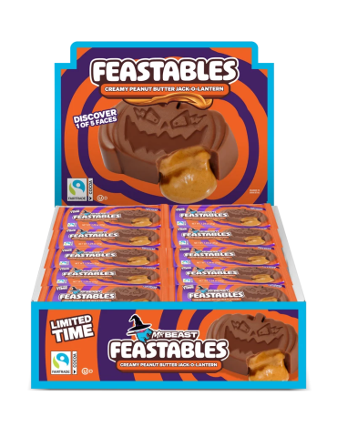 Peanut Butter Filled Halloween 35 g.Feastables