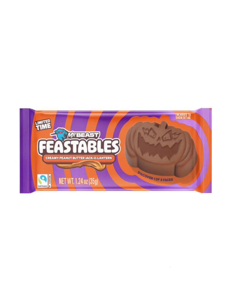 Peanut Butter Filled Halloween 35 g.Feastables